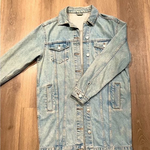 Oversized Topshop Jean Jacket - Picture 1 of 2